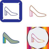 Heels Icon Design vector