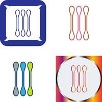 Cotton Bud Icon Design vector