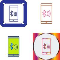 Connected Device Icon Design vector