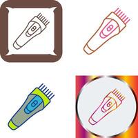 Trimmer Icon Design vector