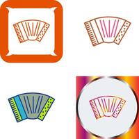 Accordion Icon Design vector