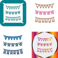 Garlands Icon Design vector