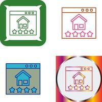 Rating Icon Design vector
