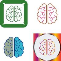 Brain Icon Design vector