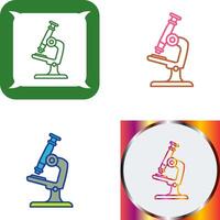 Microscope Icon Design vector