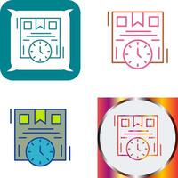 Time is Money Icon Design vector