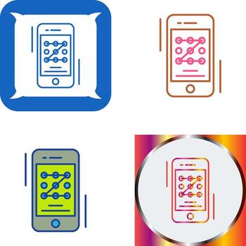 modelo código icono diseño vector