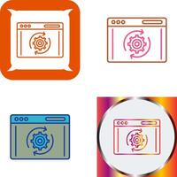 Recovery Icon Design vector