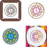 Time Management Icon Design vector