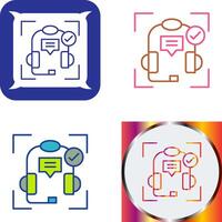 Technical Support Icon Design vector