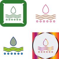 Moisture Icon Design vector