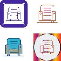 Armchair Icon Design vector