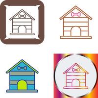 Dog House Icon Design vector