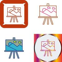 Canvas Icon Design vector