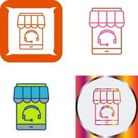 Support Icon Design vector