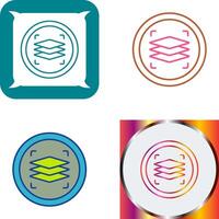 Layers Icon Design vector