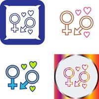 Genders Icon Design vector