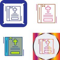 Bible Icon Design vector