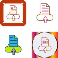 File Upload Icon Design vector