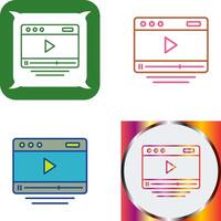 web gratis icono diseño vector