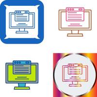 diseño de iconos web vector