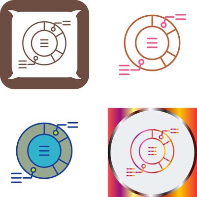 Pie Chart Icon Design