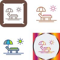 Hammock Icon Design vector