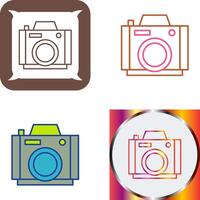 diseño de icono de cámara de fotos vector