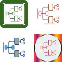 Chart Icon Design vector