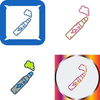 Electronic Cigarette Icon Design vector