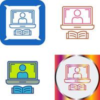 Lesson Icon Design vector