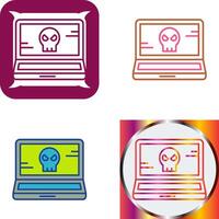 Laptop Icon Design vector