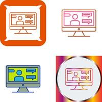 diseño de icono de internet vector