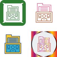 Folder Icon Design vector