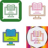 Monitor Icon Design vector