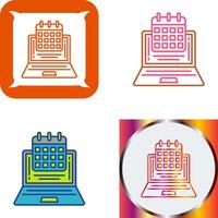 diseño de icono de horario vector