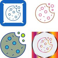 Cookie Icon Design vector