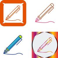 Pen Icon Design vector