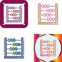 Abacus Icon Design vector