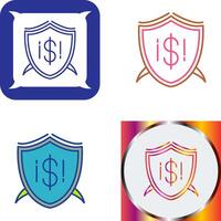 Shield Icon Design vector