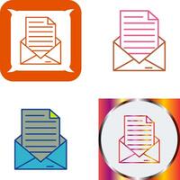 diseño de icono de correo vector