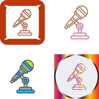 Microphone Icon Design vector