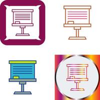 Board Icon Design vector