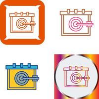 Target Icon Design vector