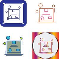 diseño de icono de caja vector