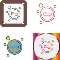 Remove Icon Design vector