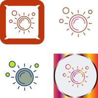 Sun Icon Design vector