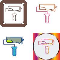 Roller Icon Design vector