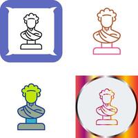 Statue Icon Design vector