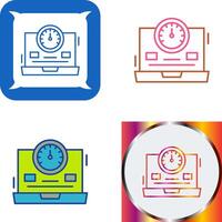 Speedometer Icon Design vector